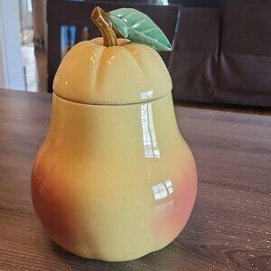 Blushing Pear 1952/1954 Mccoy USA Cookie Jar